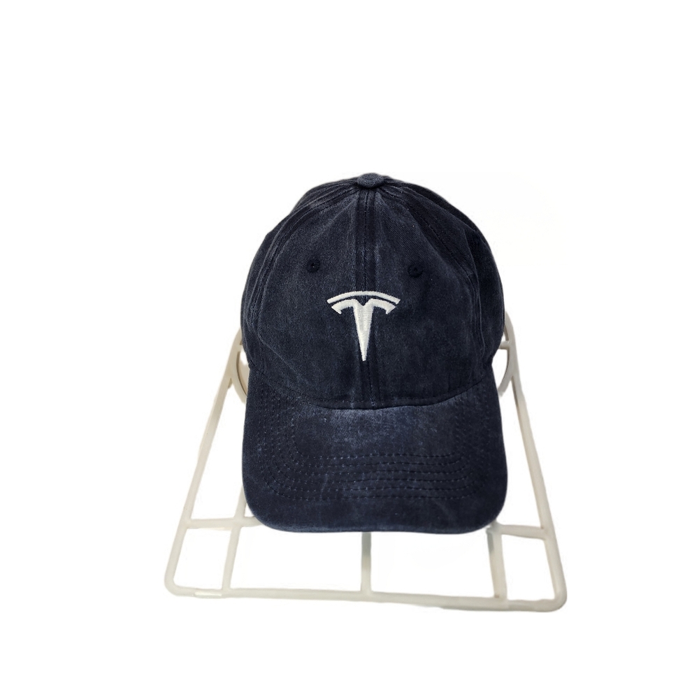 Tesla Dark Blue Baseball Cap